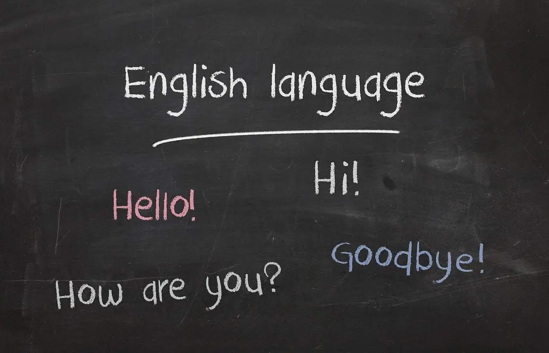 Pizarra inglés