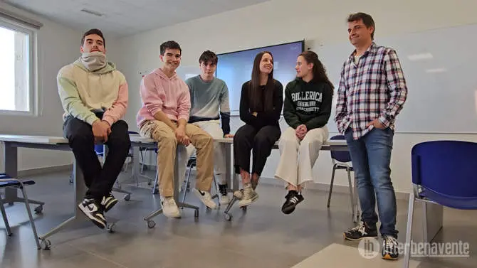 Estudiantes participantes en el proyecto vía Interbenavente.es