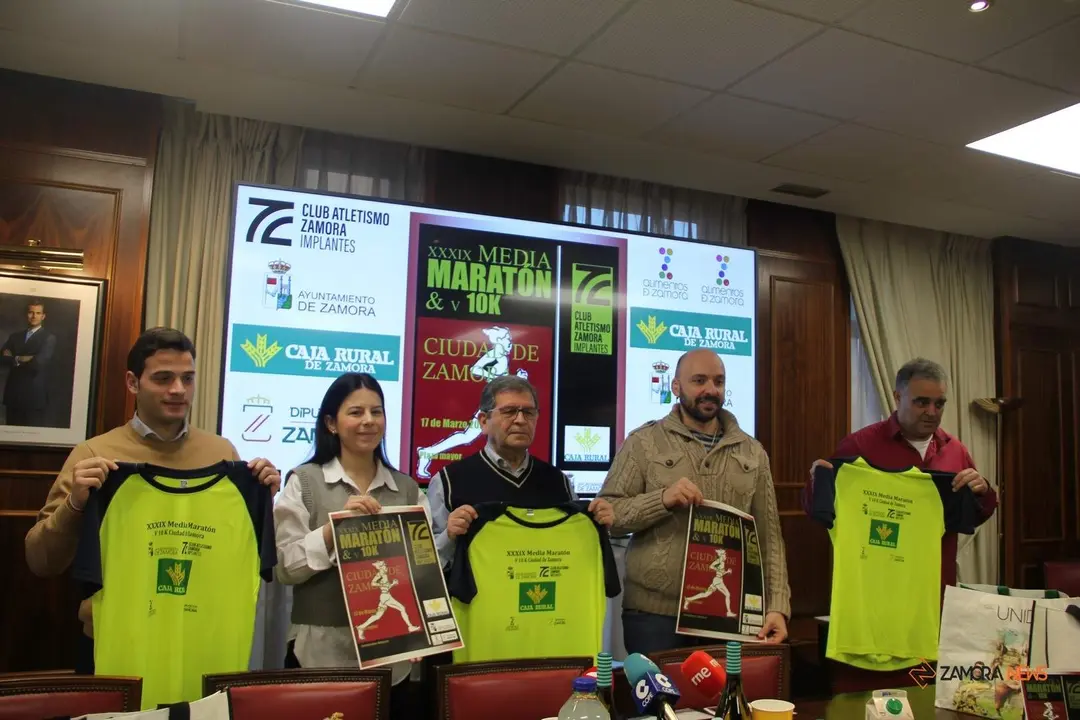 Presentación XXXIX Media Maratón y V 10K Ciudad de Zamora