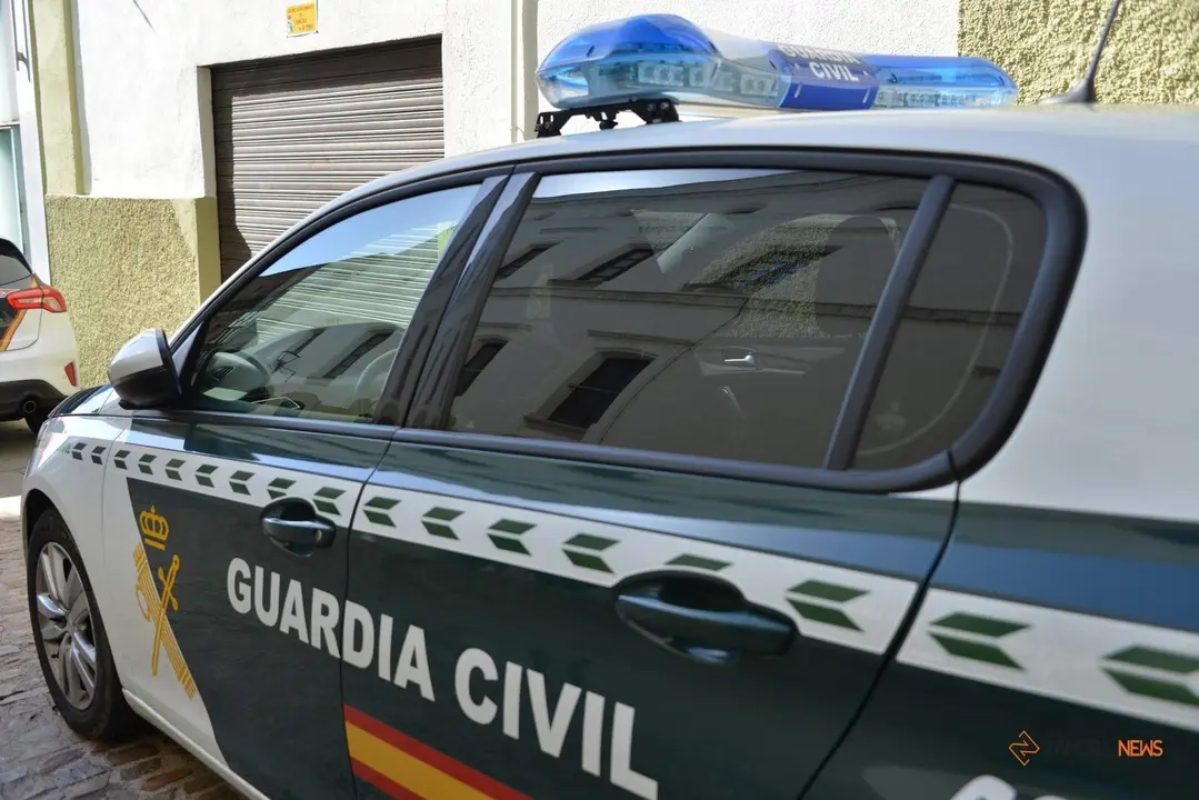 Vehículo de la Guardia Civil