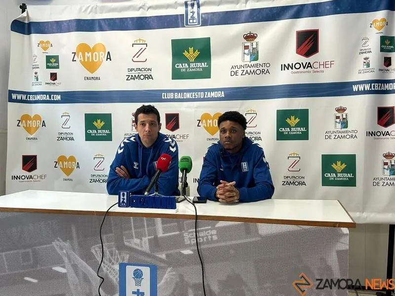 Rueda de prensa del CB Zamora previa al encuentro con el Algeciras