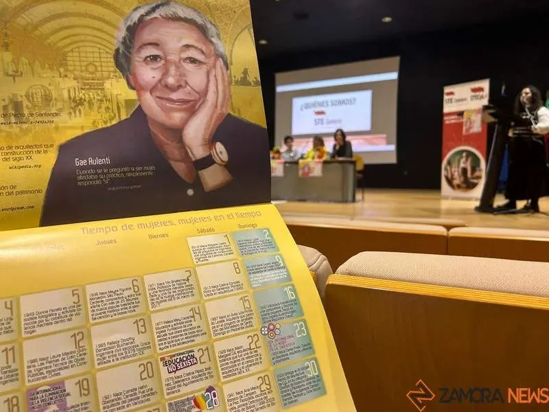 Presentación del calendario de STE Zamora