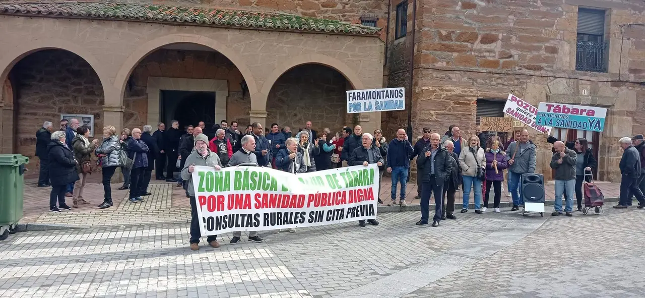 Plataforma por una Sanidad Pública Digna de la Zona Básica de Salud de Tábara. Imagen archivo