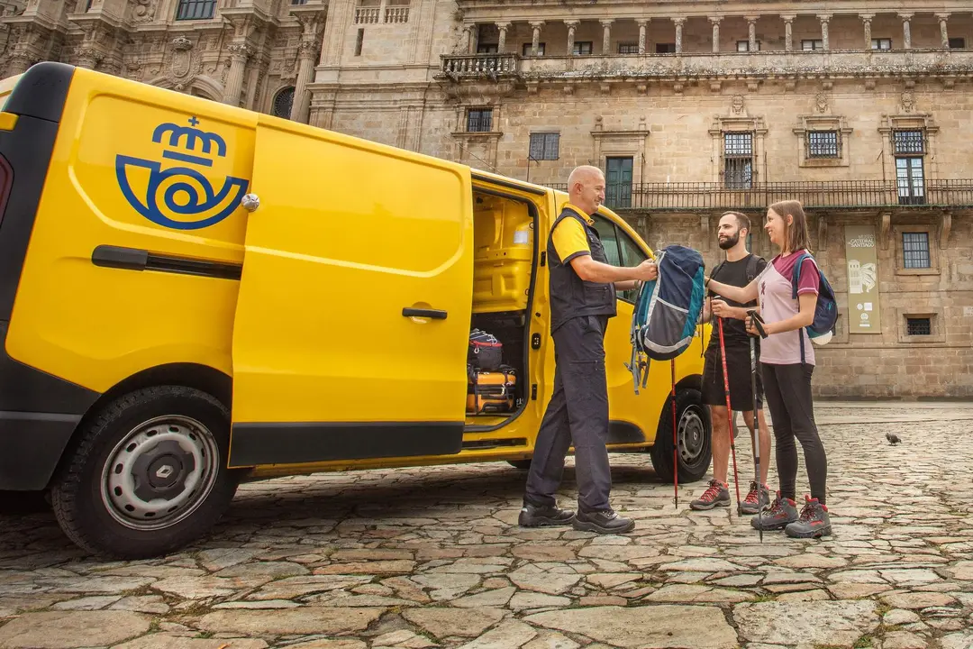 Servicio de Paq Mochila de Correo para asistir a los peregrinos del Camino de Santiago