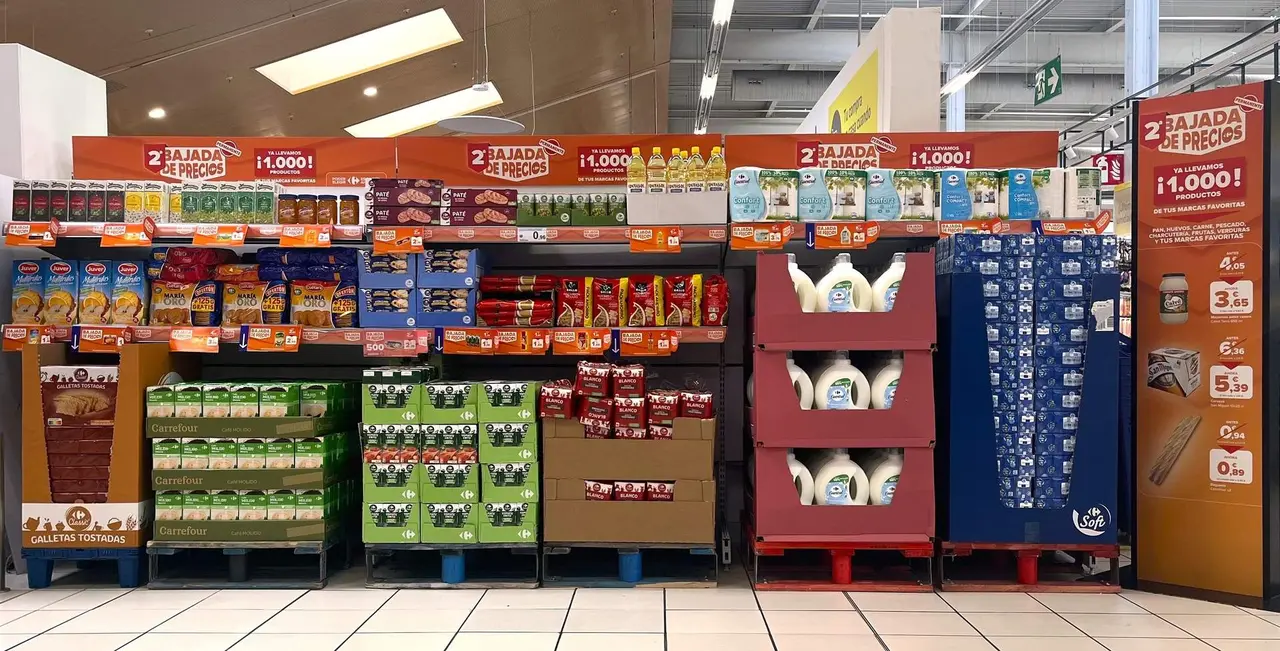 Segunda Bajada precios Carrefour