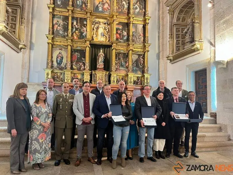 entrega de premios fotografía semana santa Zamora 