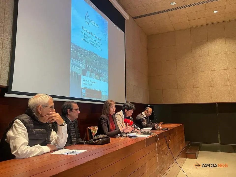 Rueda de Prensa de la plataforma Aqua Nostra
