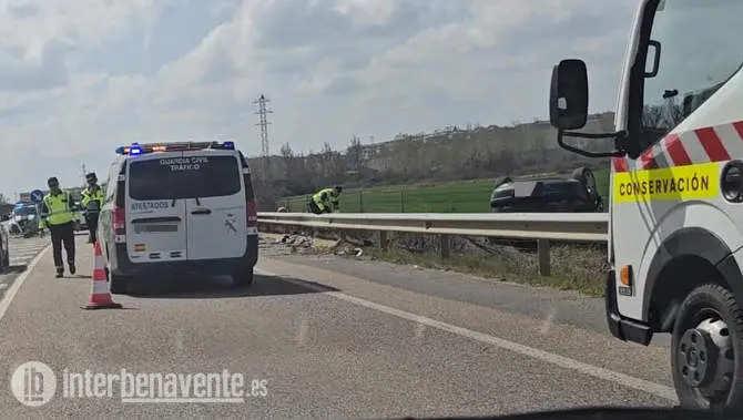 accidente San Cristóbal de Entreviñas