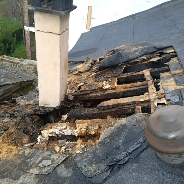 Incendio en Santa Colomba de Sanabria