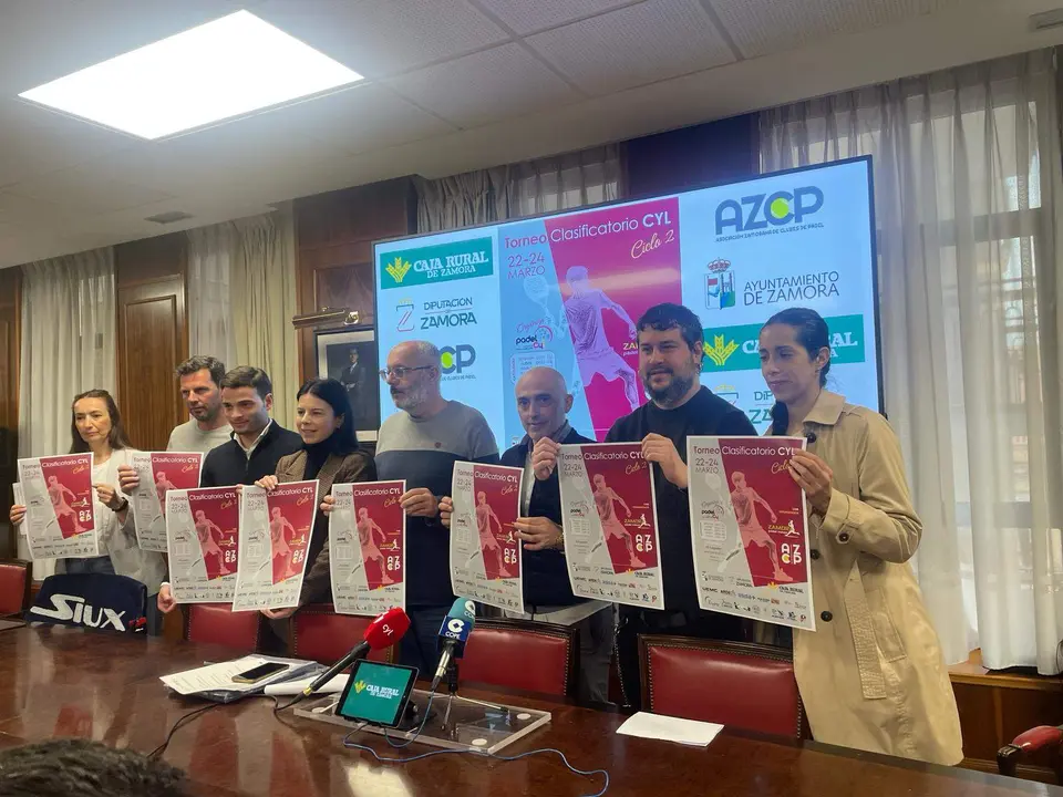 Presentación Circuito de Pádel de Zamora