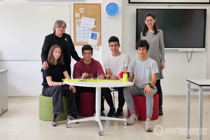 equipo BenaventeX del IES León Felipe. Imagen Interbenavente