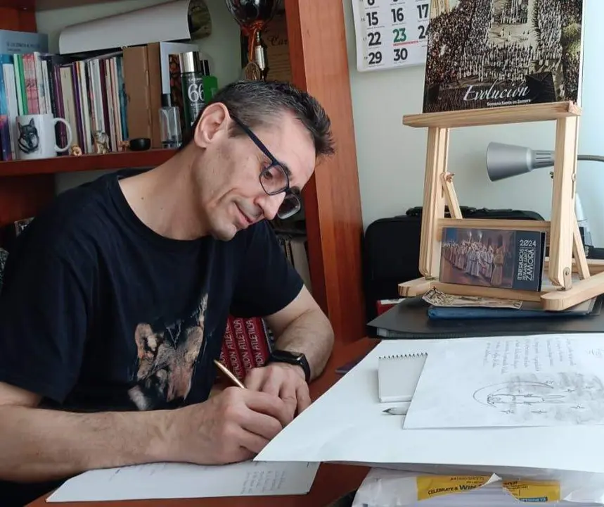 Carlos Fernando Fondón escribe a la Semana Santa. Imagen cedida