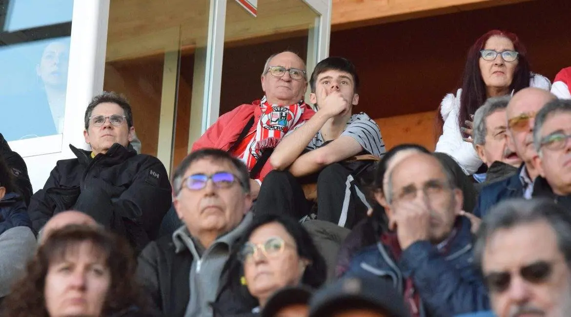 Aficionados en el Ruta de la Plata. Zamora CF