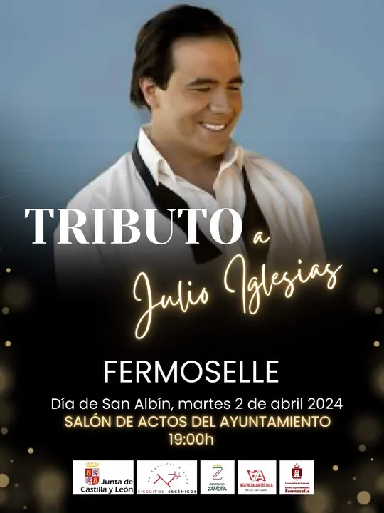 Un tributo a Julio Iglesias en el Día de San Albín en Fermoselle