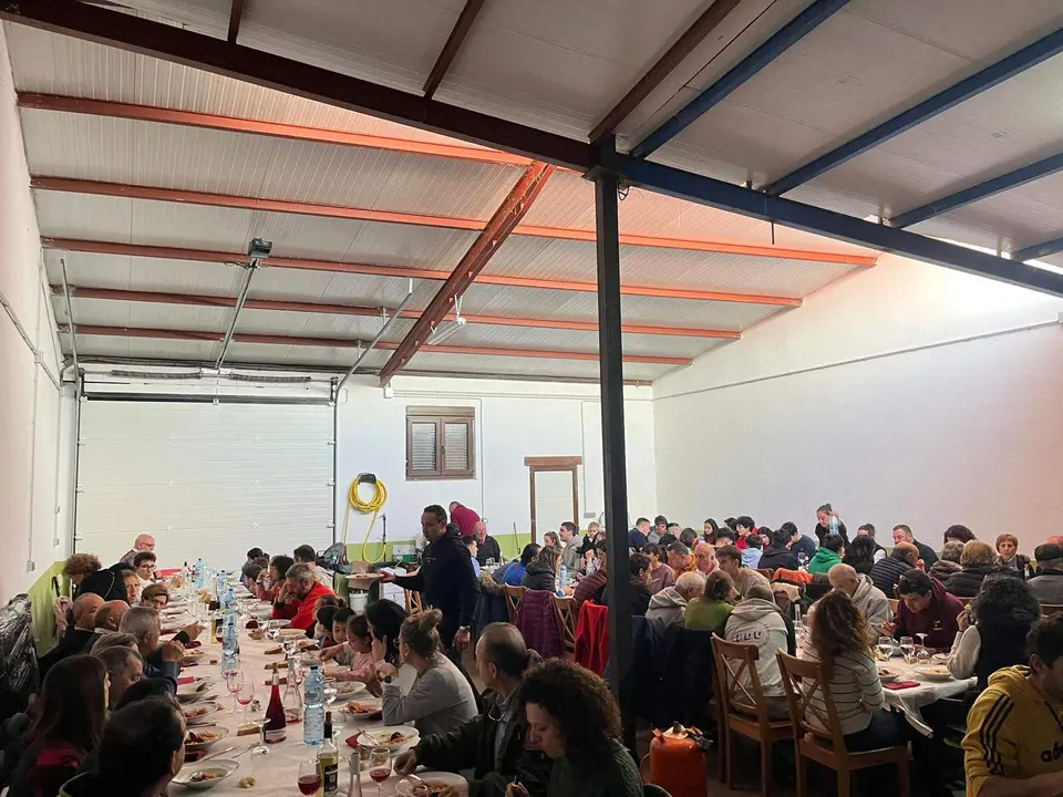 comida semana santa en Pozuelo de Vidriales. IMAGEN CEDIDA