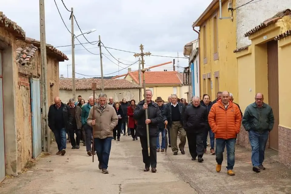 Viernes Santo en Burganes de Valverde. IMAGEN CEDIDA