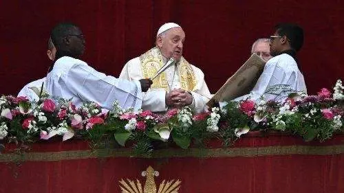 Papa Francisco en Pascua. Imagen Vatican Media