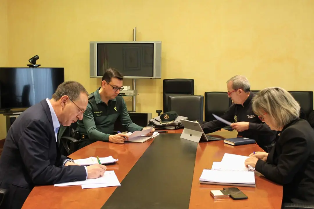 Reunión semanal de coordinación de seguridad