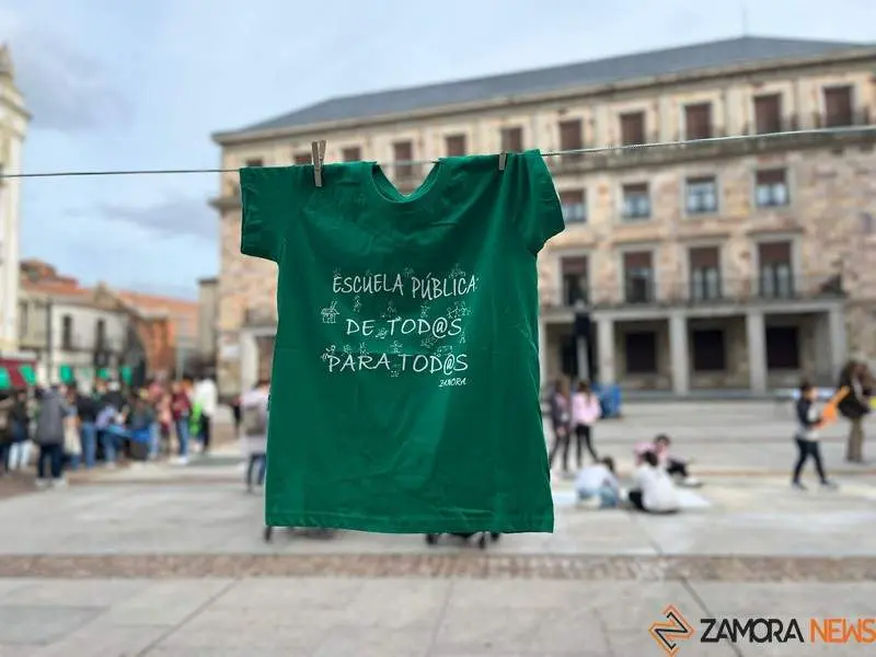 Zamora en apoyo a la educación pública