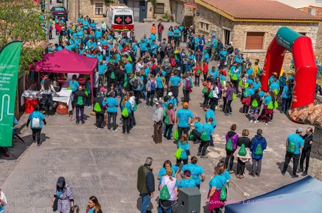 Caminata 'Lazos por la vida'. Imagen cedida