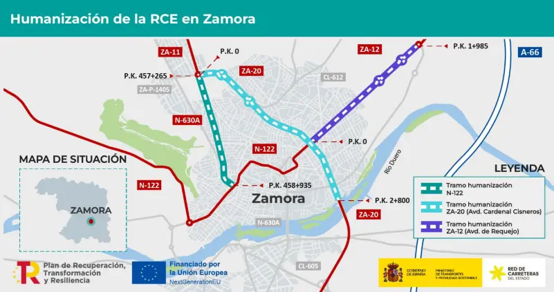 Actuación del Ministerio de Transportes y Movilidad Sostenible PSOE
