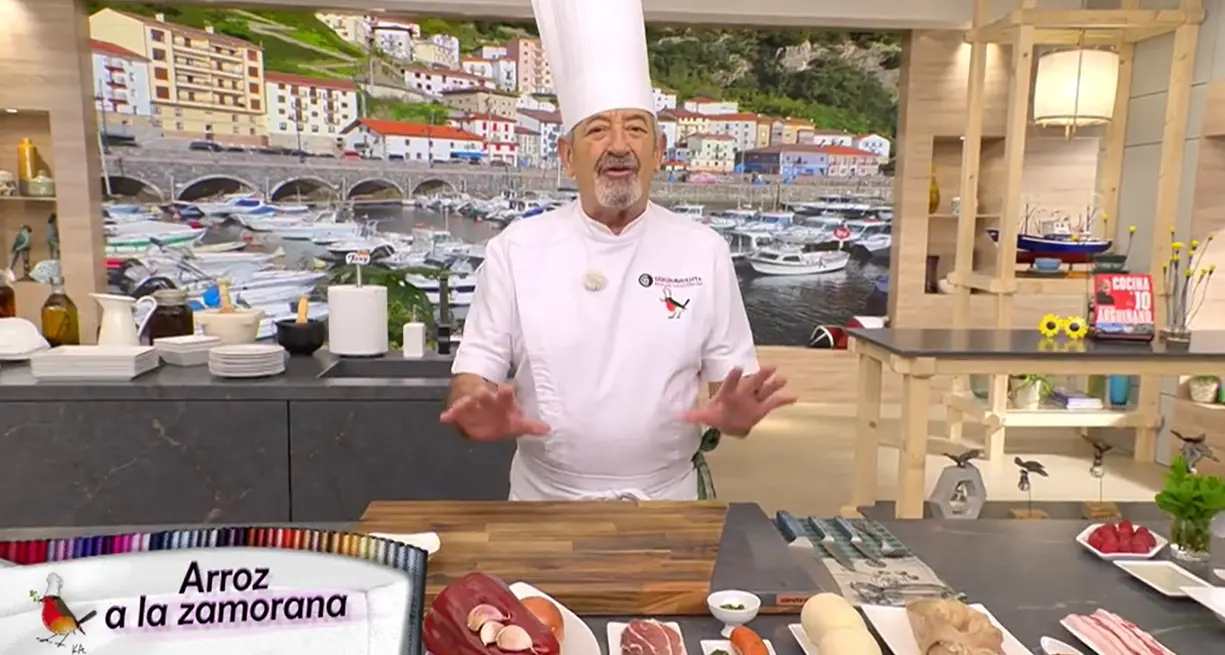 Karlos Arguiñano elabora un arroz a la zamorana