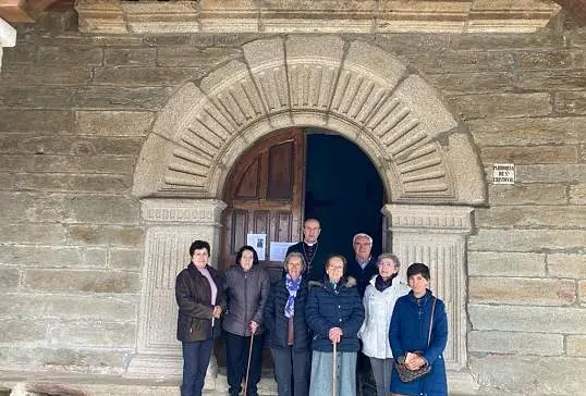 visita pastoral del Obispo de Astorga en la zona de Sanabria. Imagen Diócesis