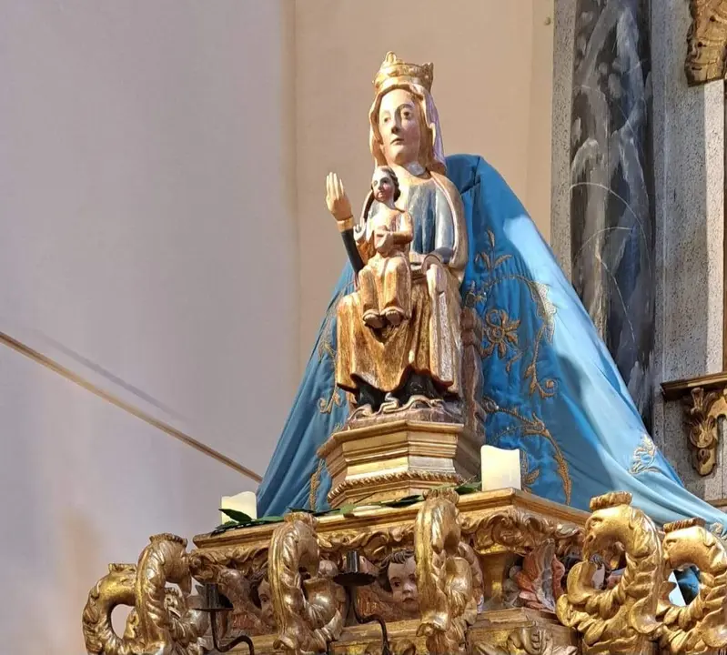 Virgen del Templo. Pajares de la Lampreana. Imagen CEDIDA