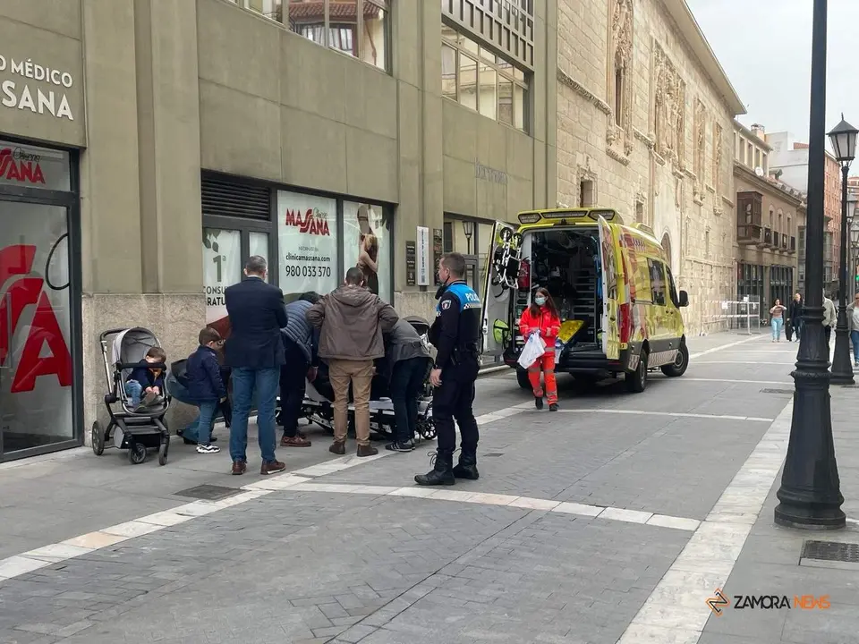 Lipotimia en la confluencia de San Torcuato con Santa Clara