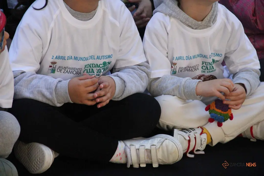 X Marcha Solidaria a favor de las Personas con Autismo  organizado por AZADAHI. imagen de archivo