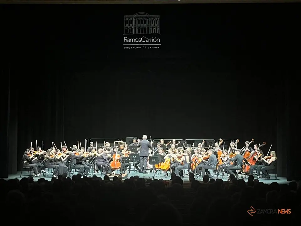 Concierto de la OSCyL en el teatro Ramos Carrión