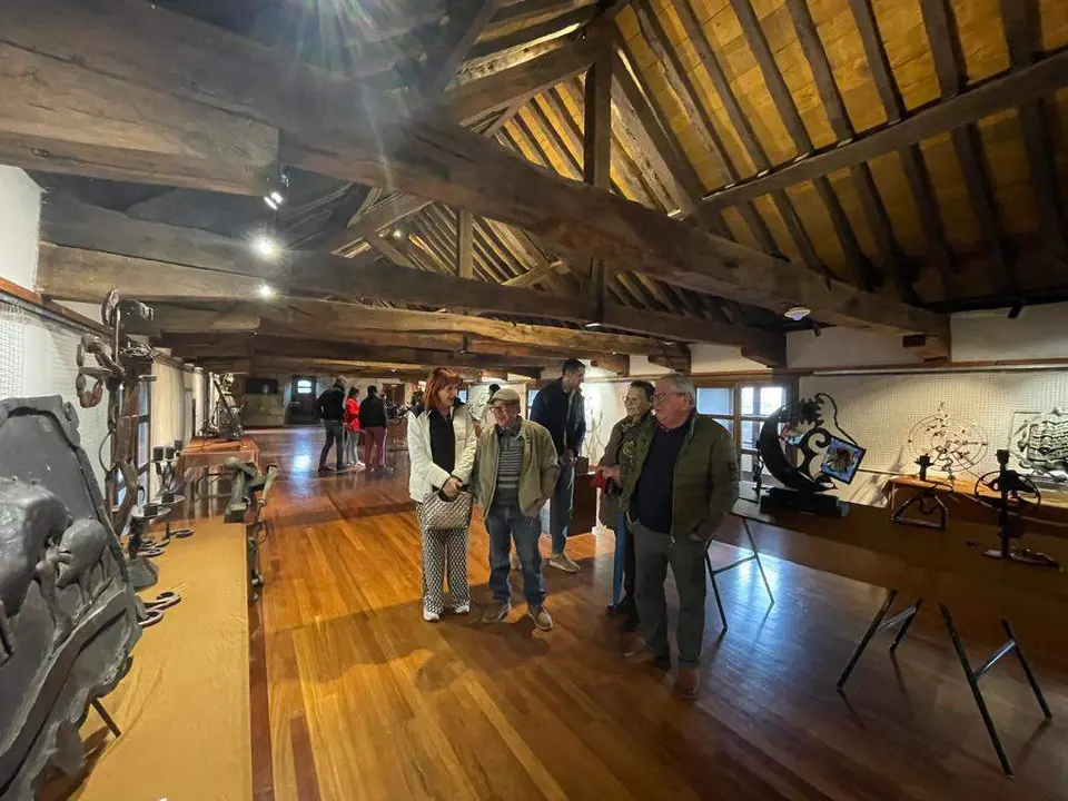 exposición de forja artística del artista Fernando González Marrón