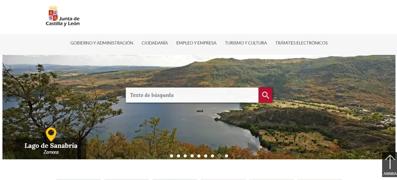 Web Junta de Castilla y León