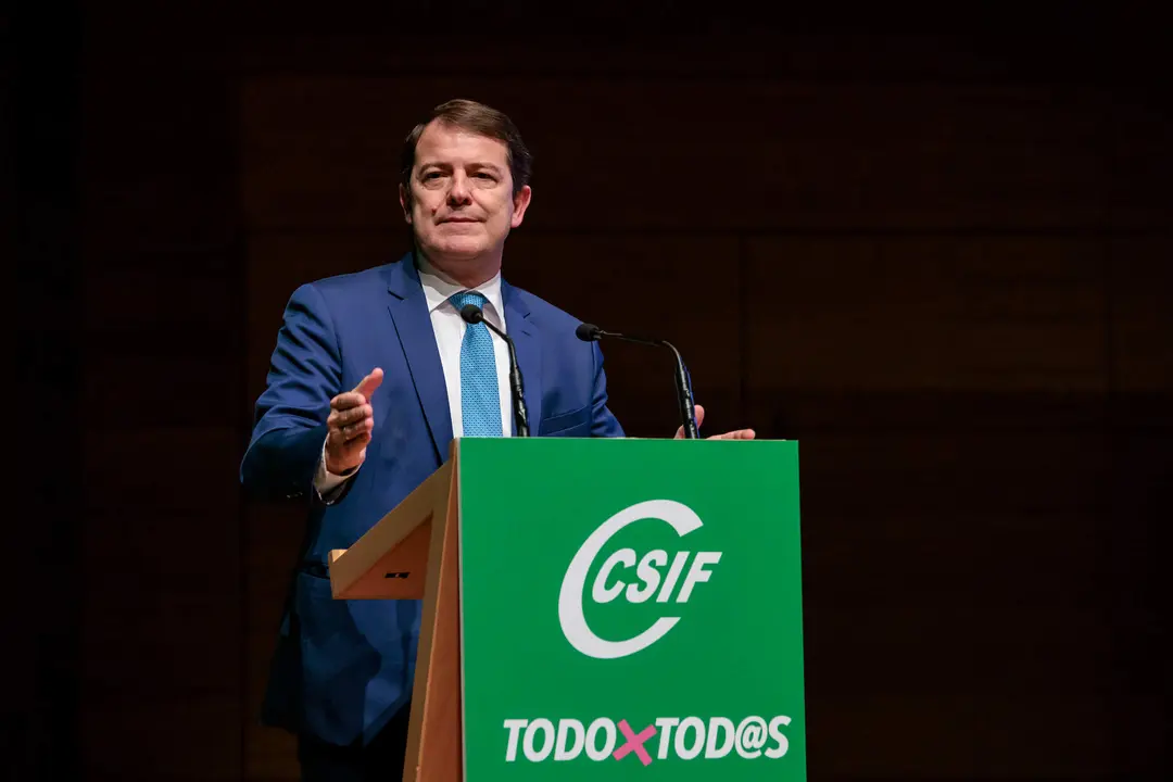 El presidente de la Junta en la clausura del VIII Congreso Autonómico de la Central Sindical Independiente y de Funcionarios