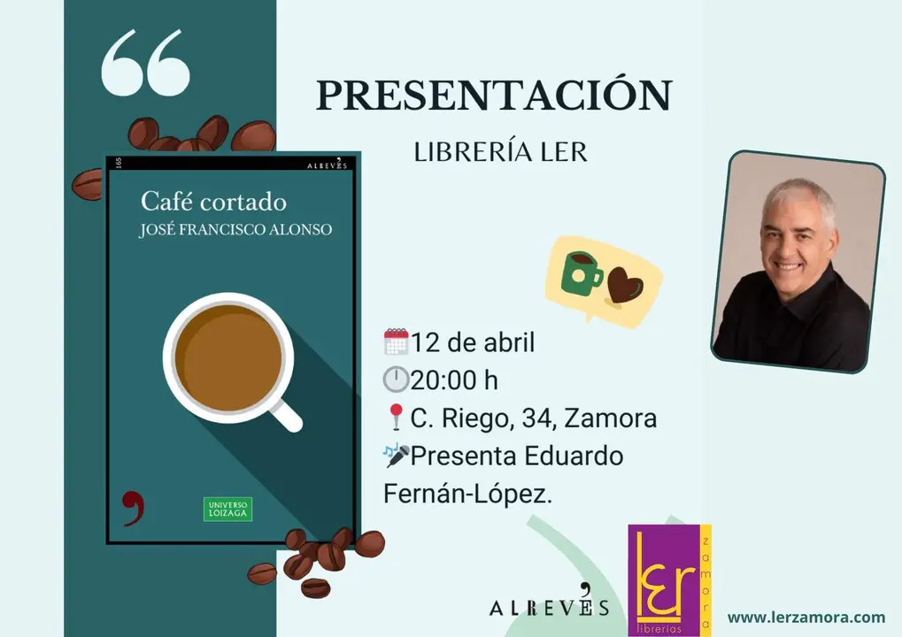 Café cortado presentación