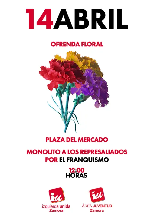 CARTEL conmemoración proclamación II República