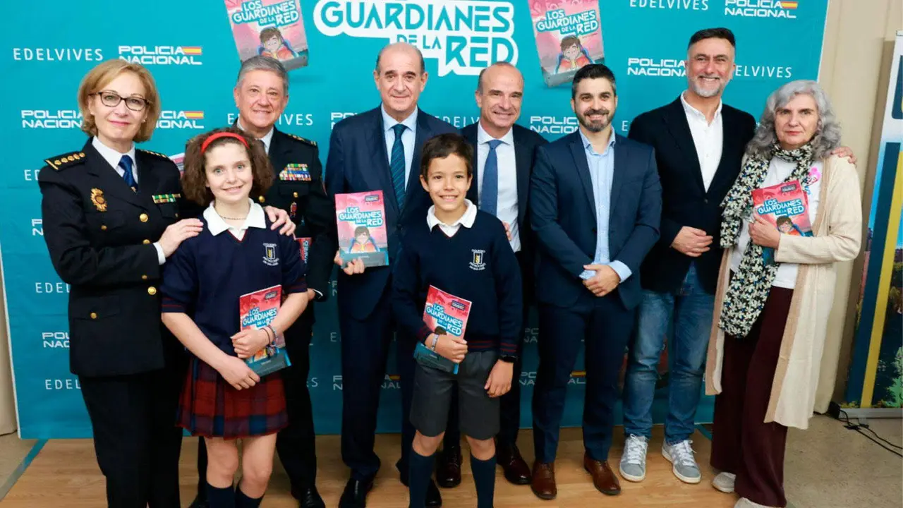 Presentación del cómic 'Los guardianes de la red'. Fotografía: Edelvives