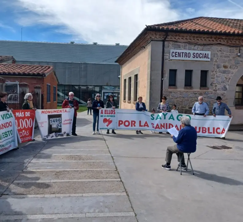 Concentración en Sayago. Imagen cedida