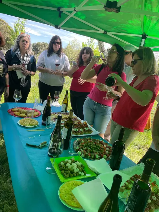 Encuentro de periodistas especializados con motivo del Duero Wine Fest organizado por la Ruta del Vino. Fotografía: CEDIDA