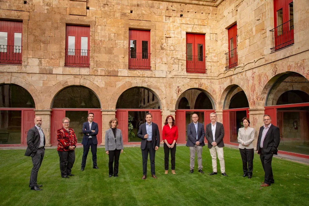 Equipo de gobierno de Juan Manuel Corchado. Fotografía: USAL