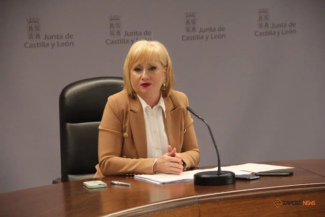 La delegada territorial de la Junta en Zamora, Leticia García