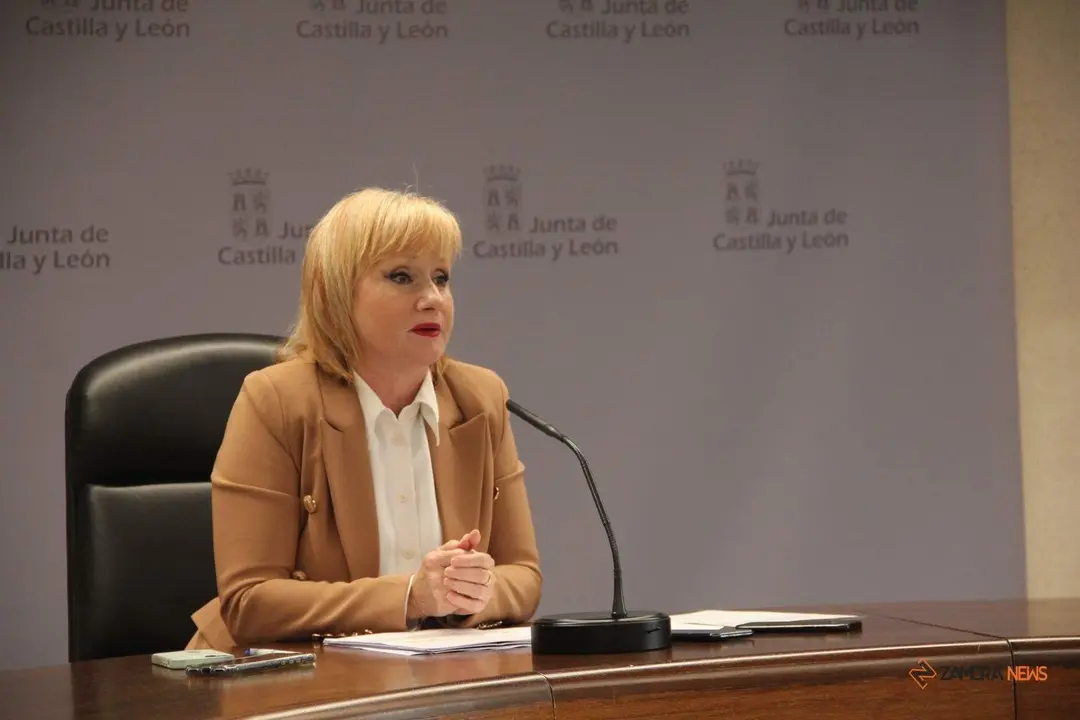 La delegada territorial de la Junta en Zamora, Leticia García imagen de archivo