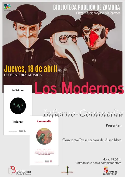 Cartel Zamora Los Modernos