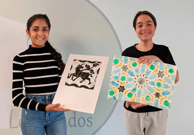 Yanira y Miguel Ángel del IES Los Salados vía Interbenavente.es