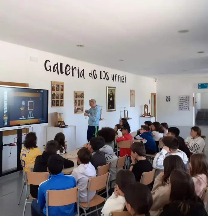 Alumnos del ceip El Tera en el crie Zamora