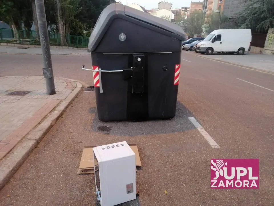 Servicio de basuras en Morales del Vino