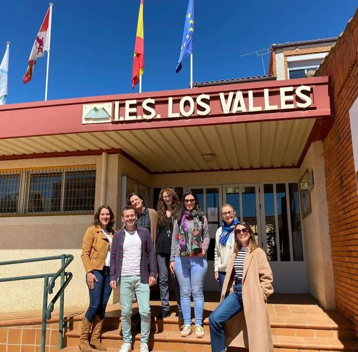 Intercambio educativo entre IES Los Valles y IES Valle del Saja