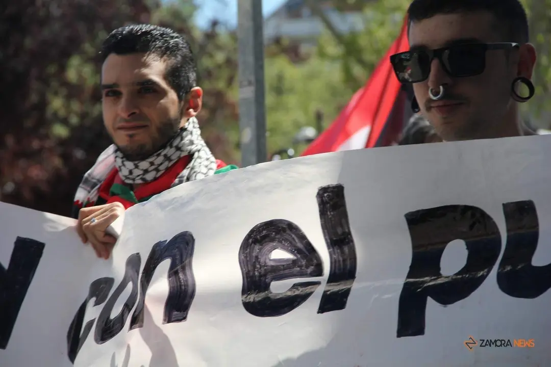 Manifestación contra el genocidio en Palestina