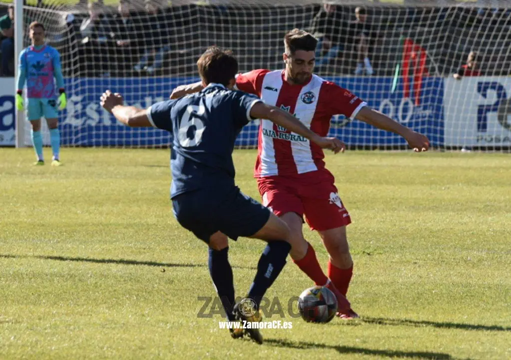 Marino de Luanco - Zamora CF. Imagen cedida