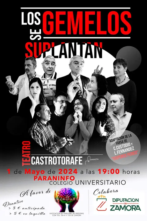 Los gemelos se suplantan